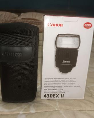 Canon Flash  Speedlight  430 EX II  E-TTL + Trasme