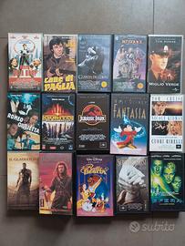 VHS 15 CASSETTE ORIGINALI