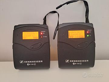 Sennheiser ew100 G3 Trasmettitore e ricevitore 