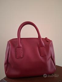 Borsa bauletto bordeaux 