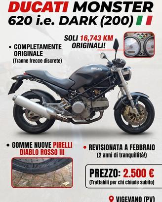 DUCATI MONSTER 620 i.e. pronta all'uso