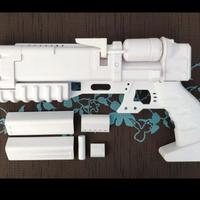 Old faithful laser blaster cosplay fanart