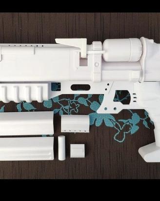 Old faithful laser blaster cosplay fanart