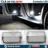 Luci LED Sottoporta Per MERCEDES Classe CLA W118