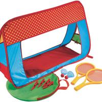 first badminton set tennis