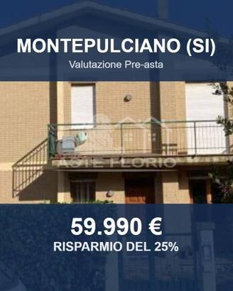 Immobile in asta di 62 m² con box auto a Montepulc