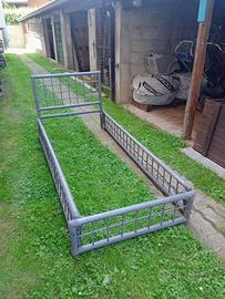 Letto singolo in vimini