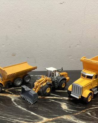 Set mezzi da cantiere giocattolo