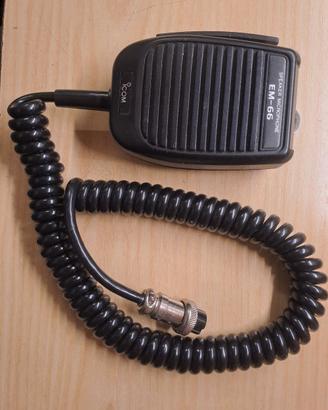 icom microfono E66 con altoparlante