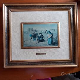 Litografia su argento di Millet