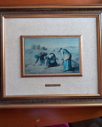 Litografia su argento di Millet