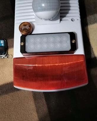 Allarme antifurto deterrente fai da te wifi remoto