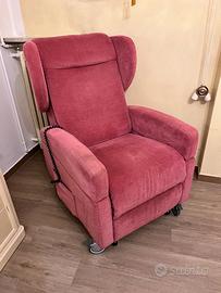 Poltrona relax elettrica alzapersona motorizzata c