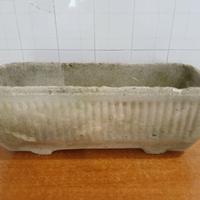 Vaso in Cemento pietra, Fioriera esterno -PEZZO IN