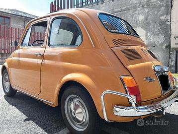 Fiat 500 L giallo Positano certificata ASI 