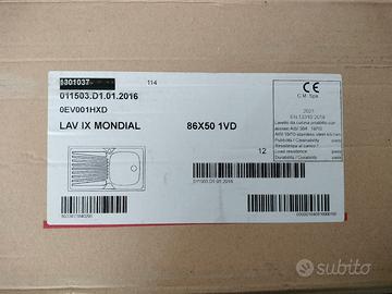 Lavello cucina acciaio NUOVO 