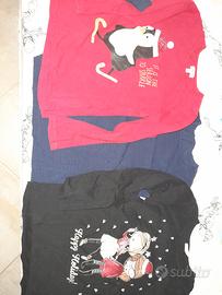 3 magliette cotone ovs bambina