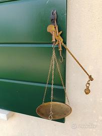 bilancina in ottone vintage 