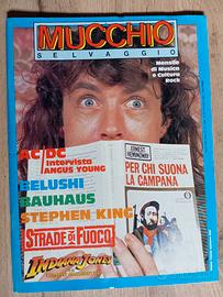 Rivista "mucchio selvaggio " ottobre n.81 1984
