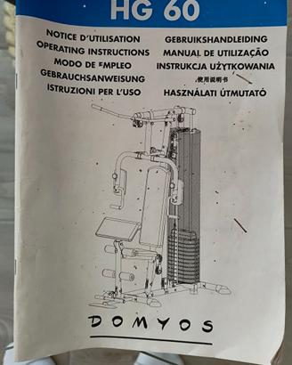 Macchinario completo per palestra