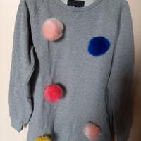 Felpa Shoe ragazza misura 3XL