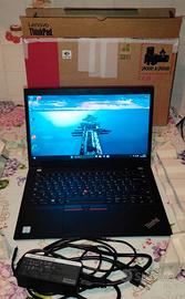 Lenovo ThinkPad T490s i7 -16gb -hd 256gb- wind.11