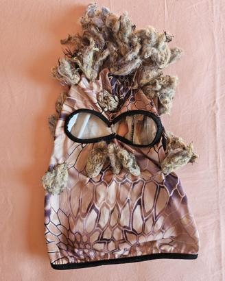 Cappuccio anti - medusa mimetico
