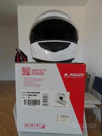 LS2 CASCO ROOKIE (Integrale, bianco, XS)