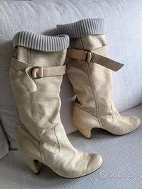 stivali in pelle Fornarina 