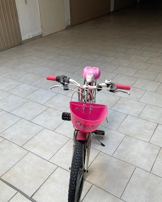 Bicicletta Bimba Lombardo 20" con Cestino e Portap