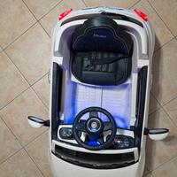 Auto elettrica Fiat 500, lettore Mp3, luci led