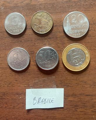 Lotto monete brasile