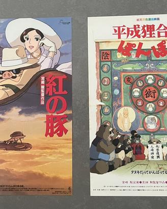 Studio Ghibli Chirashi originali 8pz