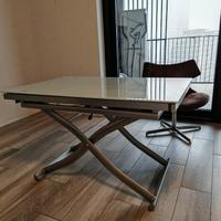 tavolo allungabile in vetro temprato marca Target