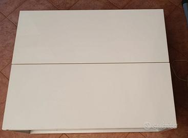 Pensile cucina capiente bianco a due ante vasistas