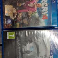 Due giochi PSP Robinson e farcry ritiro a mano