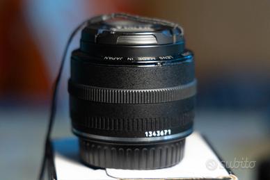 VENDUTO Obiettivo Canon 50 f1,8 attacco EOS