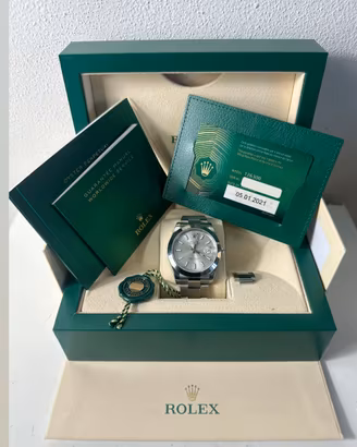 ROLEX DATEJUST 126300/41MM/FULL-SET/LIKE NEW