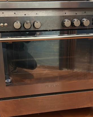 Cucina 5 fuochi a gas + forno marca Glem
