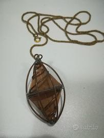 PENDOLO DA RABDOMANZIA ESOTERICO IN RAME