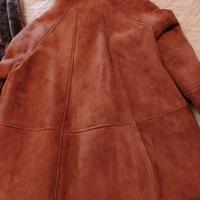 montone originale in cera pelliccia con collo a pe