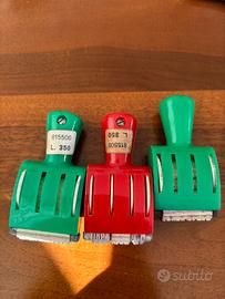 Set di 3 timbri vintage