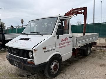 FIAT 35F8 CASSONE CON GRU