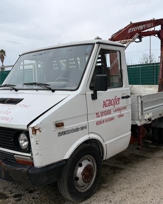 FIAT 35F8 CASSONE CON GRU