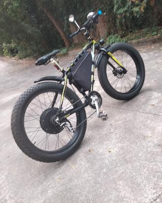 bici elettrica POTENTISSIMA 70KMH.