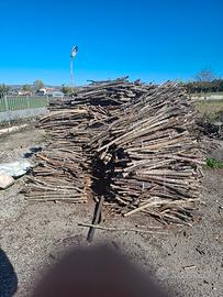 legna da ardere fasciata quercia e cerro secca 