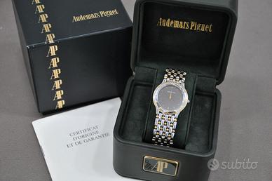 AUDEMARS PIGUET acciaio e oro NOS, FULL SET, 1990