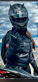 Giacca moto donna