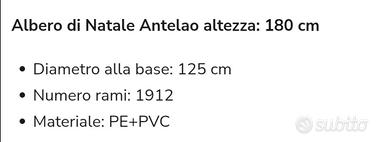 Albero di natale Bizzotto