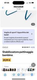 Stabilizzatore per bambini